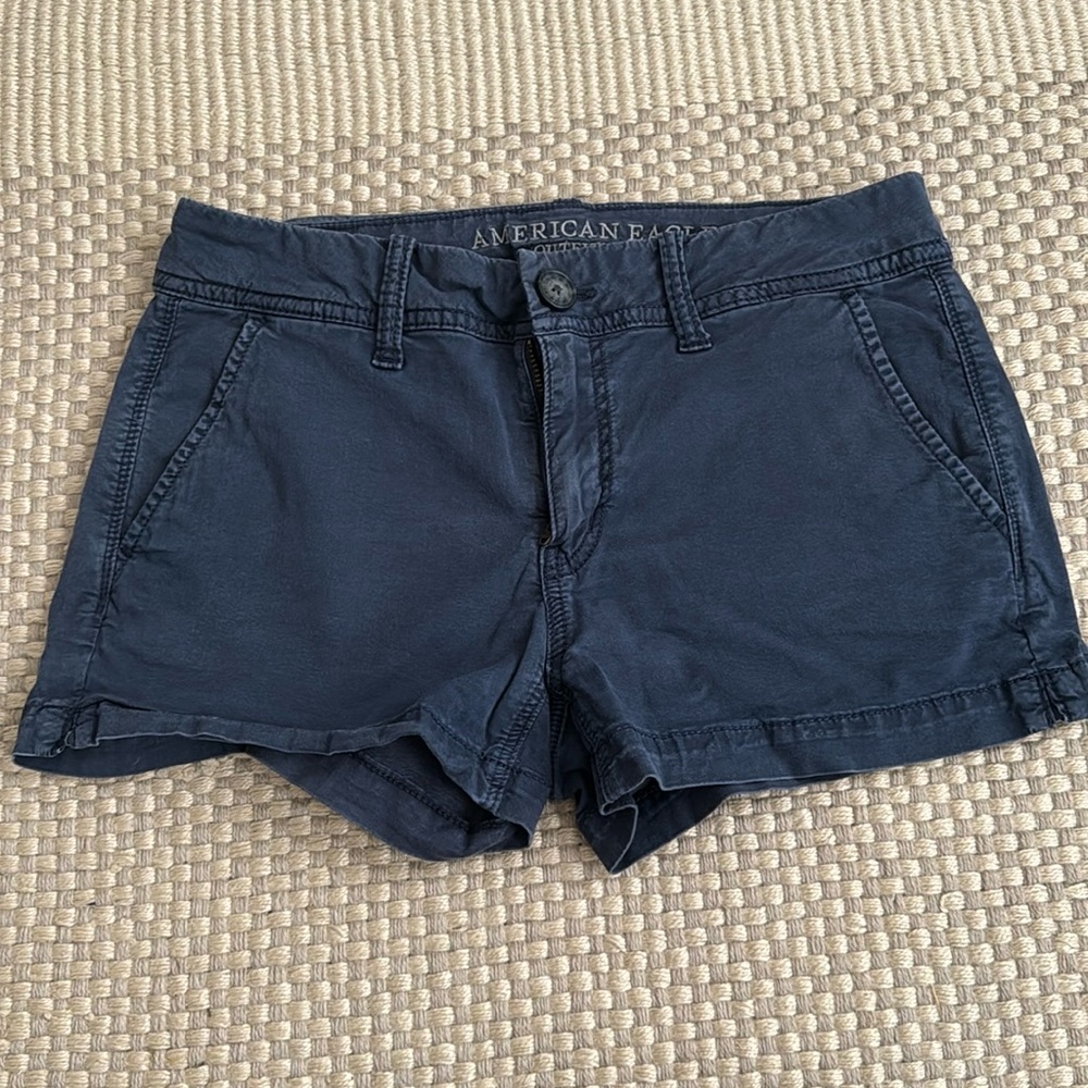 American Eagle Navy Shorties